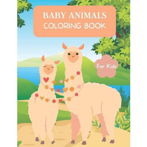 Baby Animals Coloring Book By Camelia Jacobs Paperback Target