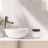 Unique Bargains Transparent Cream Glass Bottle for Bathroom 1 Pc - 2 of 4