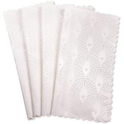Jacquard Table Cloth Heavy Weight Damask Fabric Tablecloth
