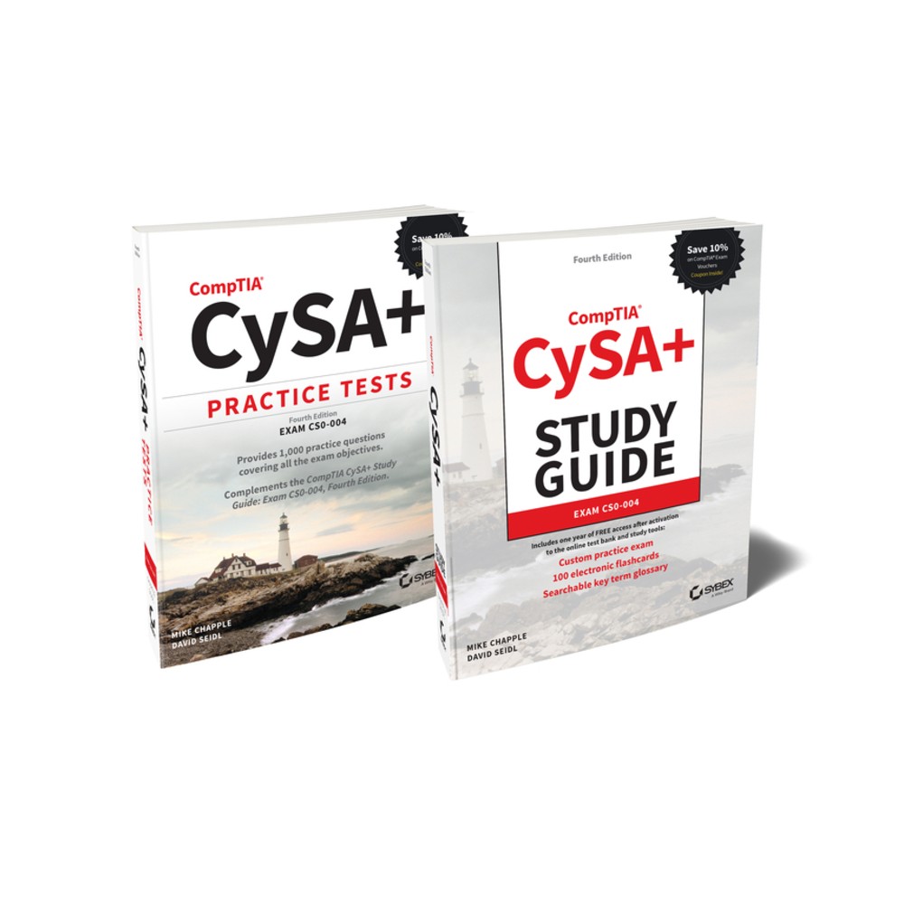 Comptia Cysa+ Certification Kit - (Sybex Study Guide) 4th Edition by Mike Chapple & David Seidl (Paperback)