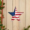 The Lakeside Collection Americana Metal Outdoor Wall Art - 2 of 4