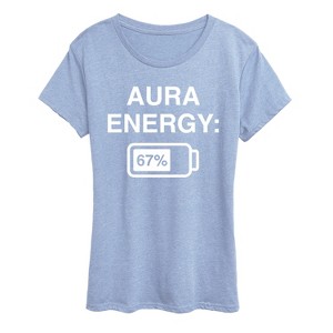 Women's - Instant Message - Aura Energy 67 Short Sleeve Graphic T-Shirt - 1 of 4