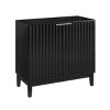 Small Mid-Century Sideboard Cabinet with Doors, Multifunction Sideboard Cabinet for Kitchen, Dining or Living Room – The Pop Home - 4 of 4