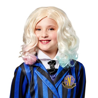 Rubies Kids' Wednesday Series Enid Deluxe Halloween Accessory Wig