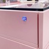 VANITII Eva-RGB Vanity Desk Set with Lights & LED Bulb Light Mirror - 3 of 4