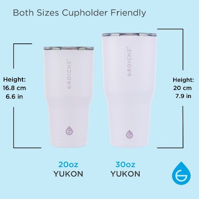 Lavender 20 oz Stainless Steel Insulated Travel Mug with Slider Lid