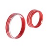 Unique Bargains Car Headlight Volume Tune Knob Cover Ring Trim for Ford for Mustang 2015-2020 - 4 of 4