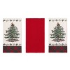 Spode® Christmas Tree Tartan 3-Piece Kitchen Towel Set - 2 of 3