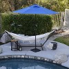 Astella 9' x 9' Steel Market Polyester Patio Umbrella: Crank Lift, Push-Button Tilt, Water-Resistant - 3 of 4