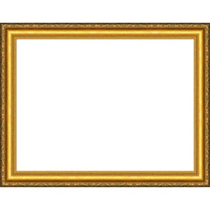 Amanti Art Colonial Embossed Gold Framed Dry Erase Magnetic Board - 1 of 4