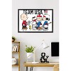 Trends International Team USA x Peanuts – Olympic Hockey Team Framed Wall Poster Prints - 2 of 4