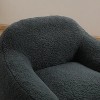 39'' Bean Bag Chair ,Bean Bag Sofa for Adults Comfy Beanbag Giant Bean Bag Chair Gray - 2 of 4