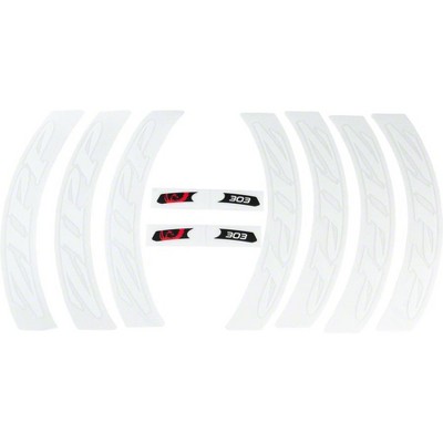 Zipp Speed Weaponry 303 Decal Sets Matte White