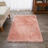 Faux Fur Non-Slip Fluffy Living Room Rug, 30" x 46" - 2 of 4