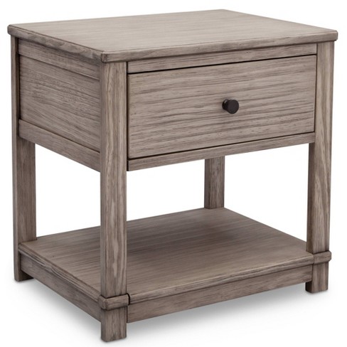 Simmons Kids Slumbertime Monterey Nightstand Rustic White Target