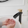 BWE Waterfall Single Hole Single Handle Bathroom Vessel Sink Faucet With Drain Assembly - 3 of 4