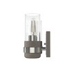 Hunter Fans 5.25" River Mill Wall Light Brushed Nickel Finish - Elegant Vanity Fixture for Mountain-Modern Spaces - 3 of 4