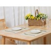 Unique Bargains Dining Heat Resistant Faux Leather PU Placemats 17 x 12 Inches 6 Pcs - 2 of 4