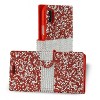 Reiko iPhone X/iPhone XS Diamond Rhinestone Wallet Case in Red - 2 of 4