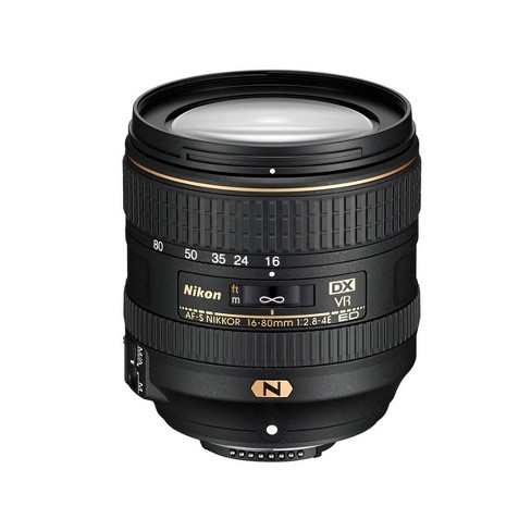 Nikon 16 80mm F 2 8 4e Af S Dx Nikkor Edif Vr Vibration Reduction Lens U S A Warranty Target