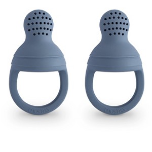 Mushie Silicone Fresh Food Feeder 2-Pack - 1 of 4