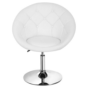 FDW Vanity Chair Living Room Chair Adjustable Height Home Bar Stool Makeup Chair - 1 of 4