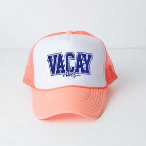 Simply Sage Market Varsity Vacay Vibes Adult Foam Trucker Hat - 1 of 1