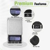 Garnen Jewelry Scale 200g/0.01g Precision Gram Scale Digital Weight Grams Ounces, Small Scale Portable Mini Pocket Scale for Coffee Spices Lab Kitchen - 4 of 4