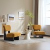 Christopher Knight Home Carlos Modern Wood Upholstered Accent Chair (Set of 2) - 2 of 4