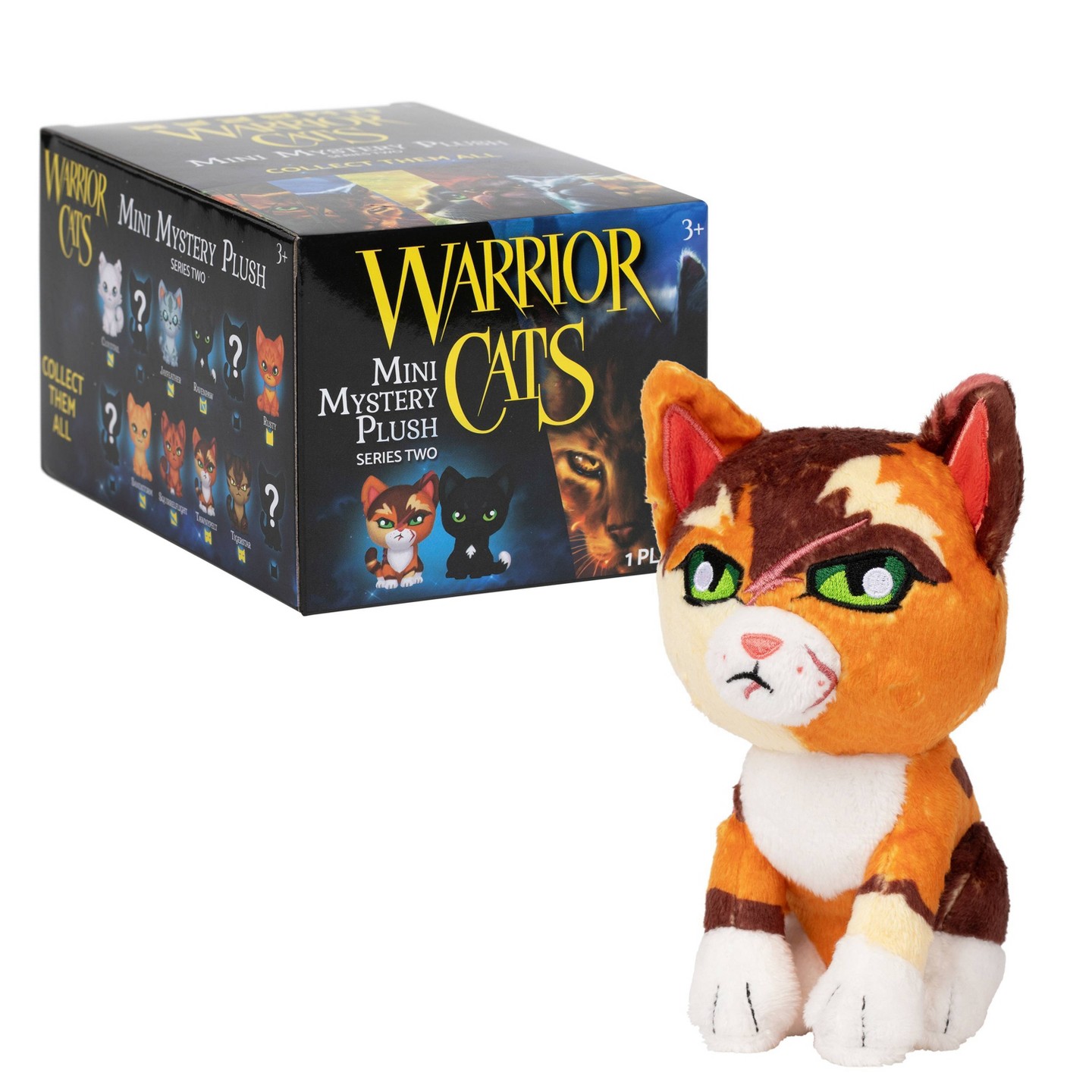 Детская мягкая игрушка Warrior Cats Mini Mystery Plush - Series 2 — фото 8