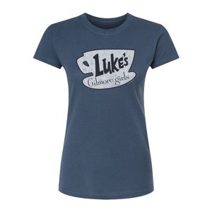 Women's - Gilmore Girls - Lukes Coffee Fitted Graphic T-Shirt - 1 of 3