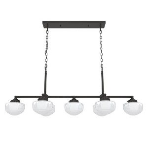 Hunter Fans 52" Saddle Creek Linear Chandelier Noble Bronze Metal Ceiling Light - 1 of 1