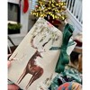 Waterleaf Paper Co. 100% Biodegradable, Compostable and Dissolvable Christmas Wrapping Paper, Wintertide Deers, 18" W x 47" L (approx 6 sq-ft) - image 4 of 4