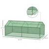 71" x 36" x 28" Mini Greenhouse Portable Hot House for Plants with Large Zipper Windows for Outdoor, Indoor, Garden - 3 of 4