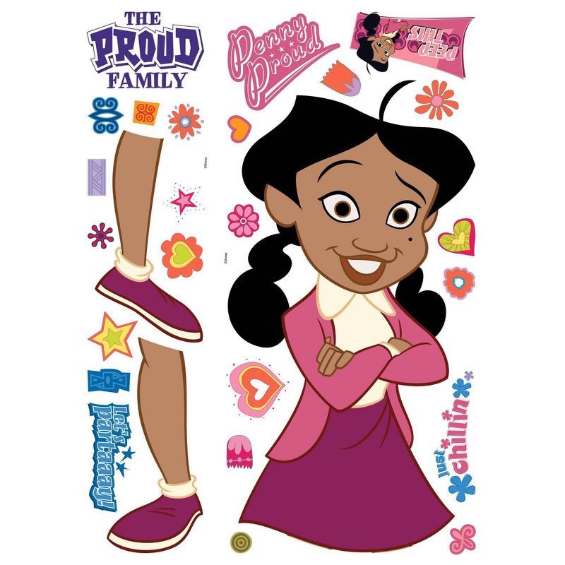 The Proud Family Penny Giant Kids&#39; Wall Decals - RoomMates, 3 of 9