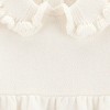Carter's Just One You® Baby Girls' 2pc Ruffle Sweater Dress - Ivory - 4 of 4