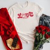 Simply Sage Market S.W.Smiley Love Cursive Short Sleeve Tee - 3 of 4