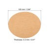 Unique Bargains Round Blank Kraft Paper 50 Pcs - 2 of 4