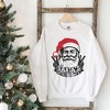 Simply Sage Market Women's Graphic Sweatshirt  Santa's Coming To Town Peace - 2 of 4