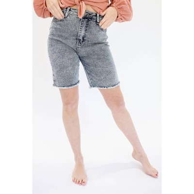 Women's The Becca High Waist Denim Shorts - entro