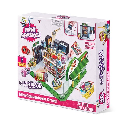 White 5 Surprise Toy Mini Brands Mini Toy Shop Playset by ZURU 