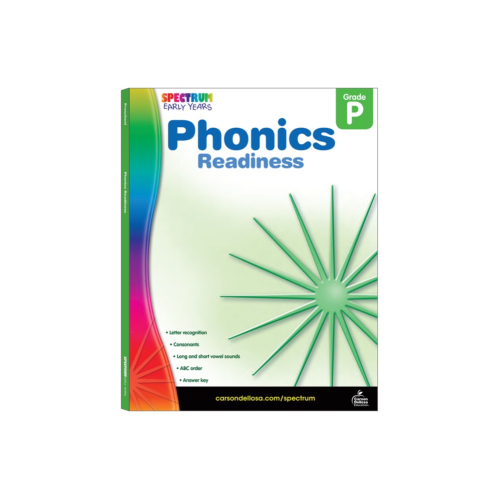 Phonics Readiness, Grade Pk - (Early Years) by Spectrum (Paperback)