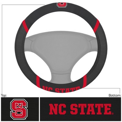 NCAA NC State Wolfpack University Embroidered Steering Wheel Cover