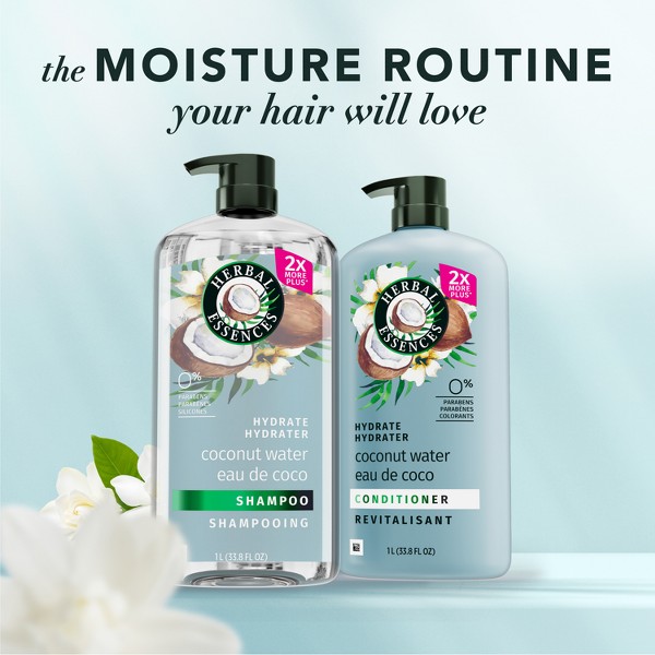 Champú Hidratante Herbal Essences Classics - 33.8 fl oz: Para todo tipo de cabello, uso diario, líquido, aroma fresco 8