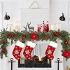 Christmas Garland for Mantle,6Ft Battery Operated Prelit Garland Christmas Decorations with 20 LED Lights - 4 of 4