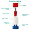 iMountek"12V 1100GPH Submersible Bilge Pump for Boats, RVs, Pools, Ponds, Spas, Silent Non-Automatic Drainage"White - 2 of 4