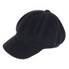 CTM Women's Wool Cabbie Baker Cap - image 2 of 3