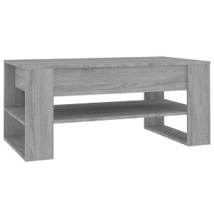 vidaXL Coffee Table White Engineered Wood Medium Coffee Table - 1 of 4