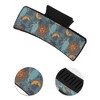 Unique Bargains Women's Fashion Moon Sun Hair Clips 3.94"x1.97"x1.77" Black Blue - image 3 of 3