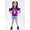 Bluey Girls T-Shirt and Chambray Shorts Outfit Set Toddler - 2 of 4